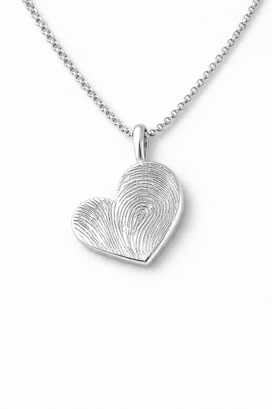 Heart Fingerprint Necklace